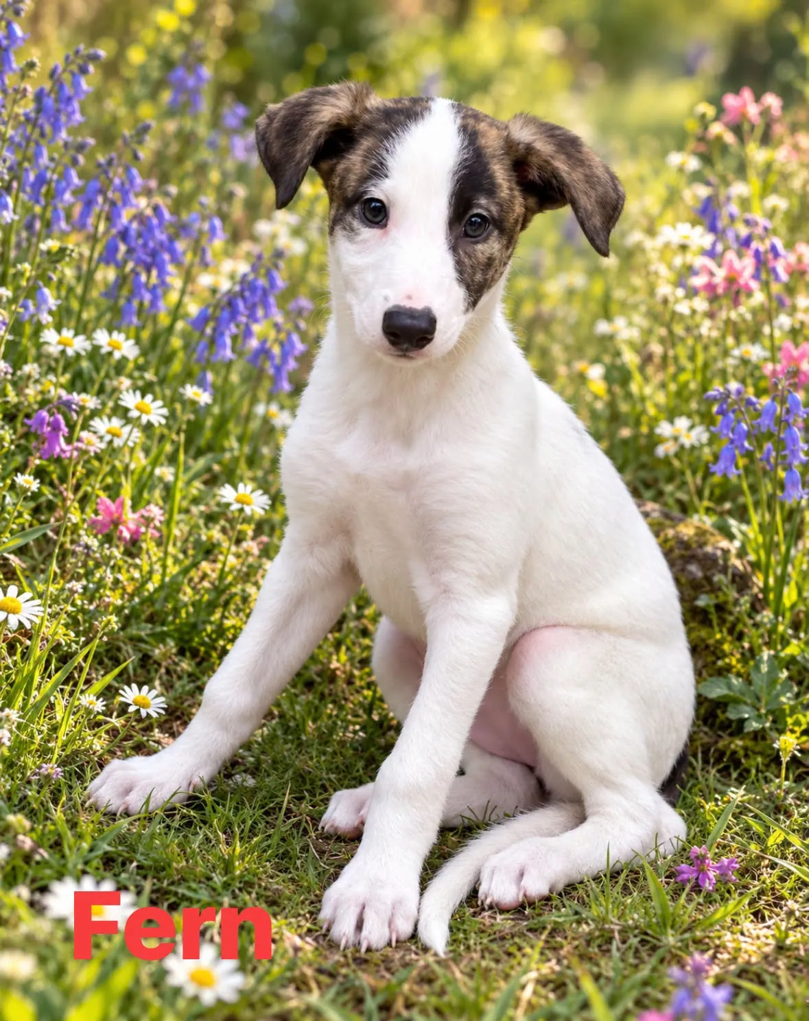 Litter of 5 (Whippet mix Greyhound mother; sire unknown) – Photo 1 of 5
